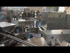 Mesin Pengemas Putar Granul Cotton Swab Ice Cube Line Pangsit Sayap Ayam