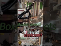 Mesin Pengemasan dan Pengemasan Otomatis Meja Berputar Delapan Stasiun