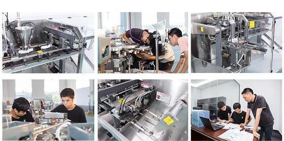 Eight-Station Fully Automatic Food Packaging Equipment for Edible Salt Packaging with Dust Removal and Cleaning System