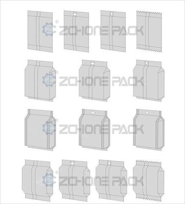 Fully Automatic Premade Bag Vacuum Rotary Packaging Machine